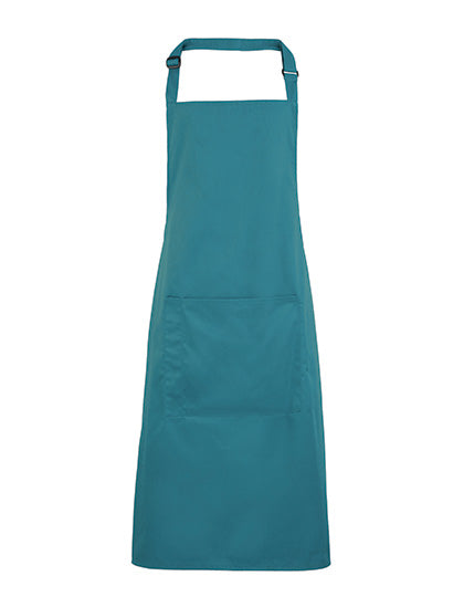 Colours Collection Bib Apron With Pocket