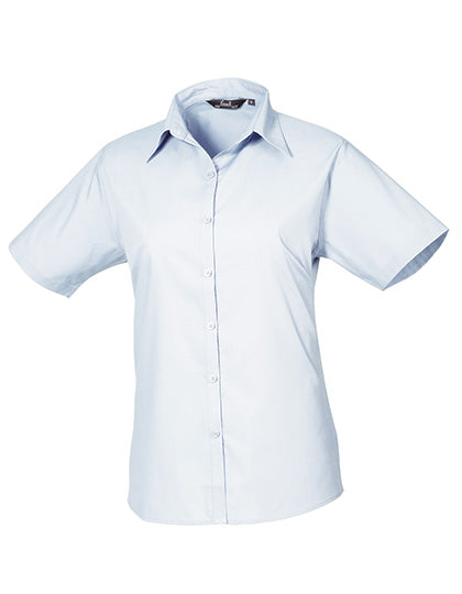 Women´s Poplin Short Sleeve Blouse