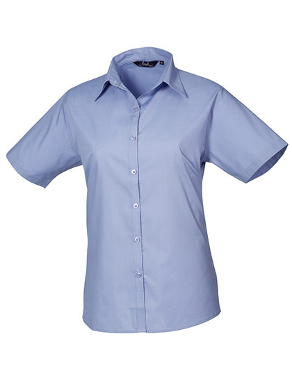 Women´s Poplin Short Sleeve Blouse