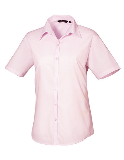 Women´s Poplin Short Sleeve Blouse
