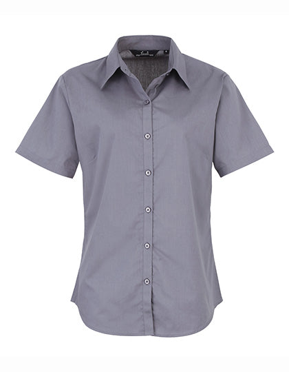 Women´s Poplin Short Sleeve Blouse