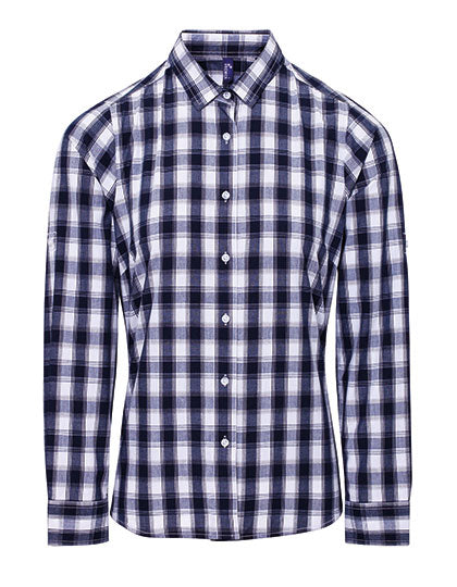 Women´s Mulligan Check Cotton Long Sleeve Shirt