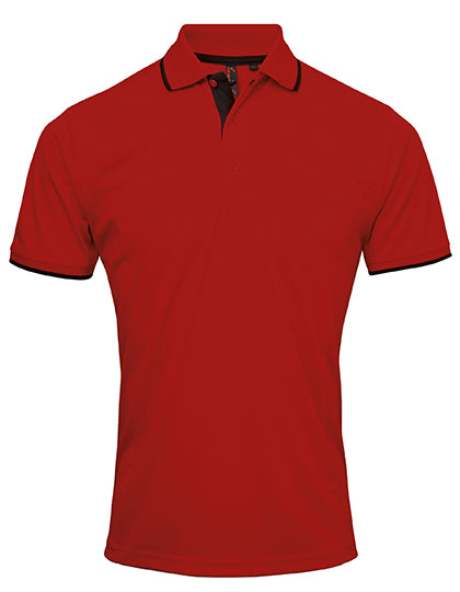 Men´s Contrast Coolchecker® Polo