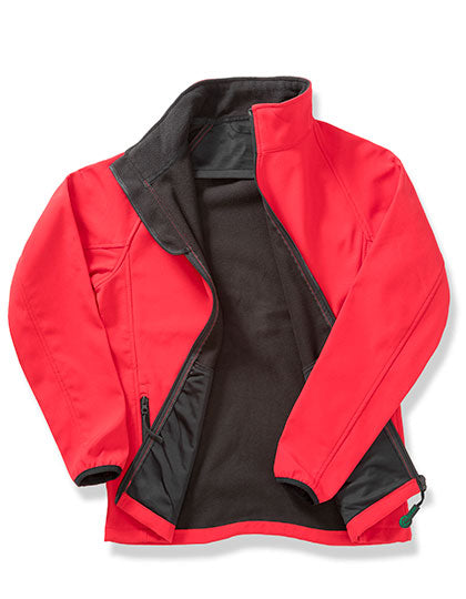 Men's Printable Softshell Jacket with Recycled Fleece Inner
