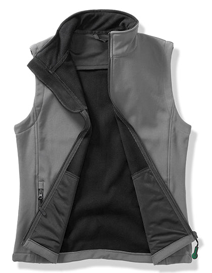 Women´s Printable Softshell Bodywarmer with Recycled Fleece Inner L-Shop