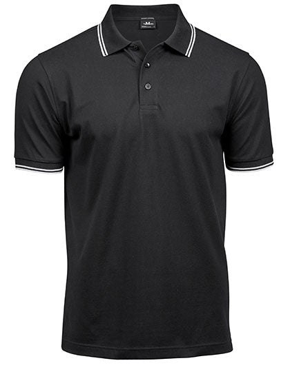 Men´s Luxury Stripe Stretch Polo L-Shop