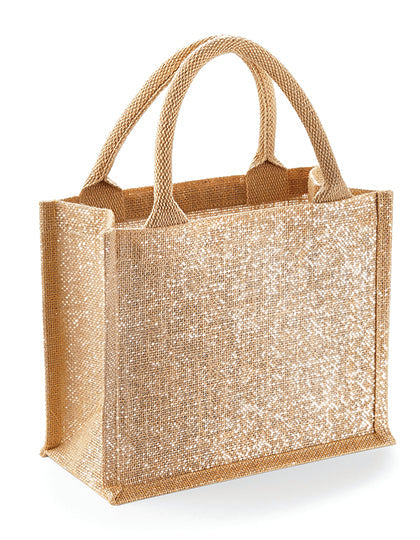 Shimmer Jute Mini Gift Bag L-Shop