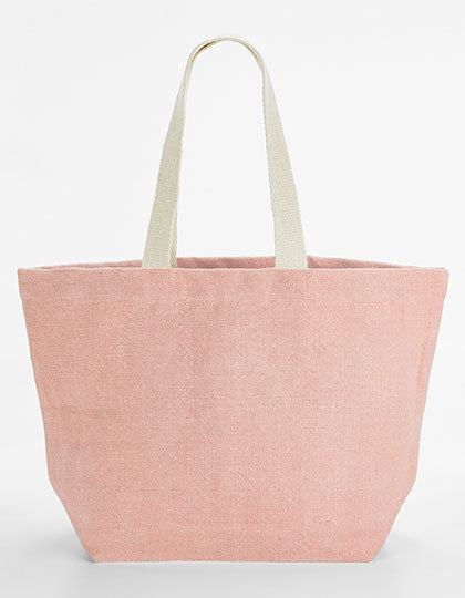 Soft Washed Jute Beach Bag L-Shop