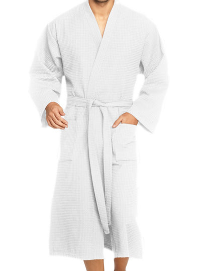 Piqué Bathrobe Wellington L-Shop