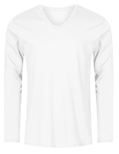 Men´s V-Neck T-Shirt Long Sleeve L-Shop