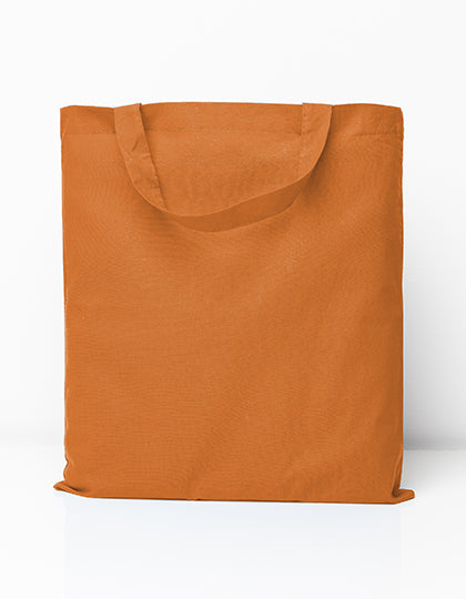 Cotton Bag Colored Short Handles