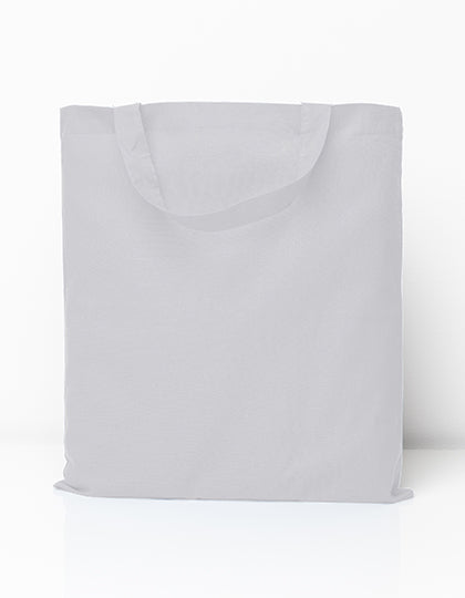 Cotton Bag Colored Short Handles