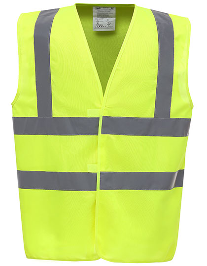 Hi-Vis 2 Bands & Braces Waistcoat L-Shop