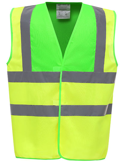 Hi-Vis 2 Bands & Braces Waistcoat L-Shop