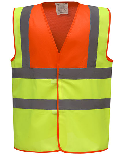 Hi-Vis 2 Bands & Braces Waistcoat L-Shop