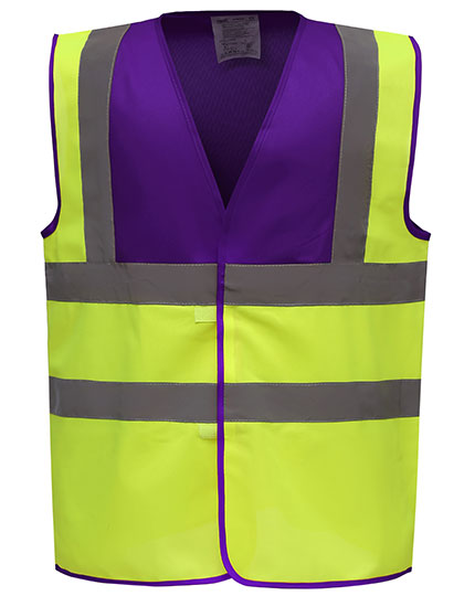 Hi-Vis 2 Bands & Braces Waistcoat L-Shop