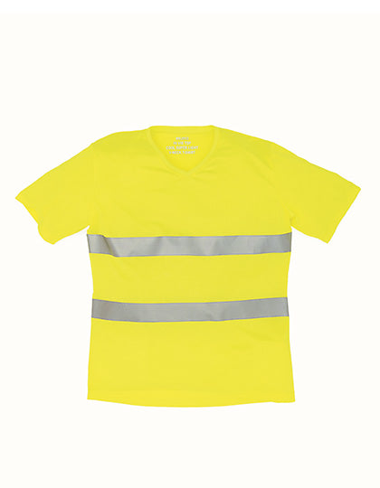 Hi-Vis Top Cool Super Light V-Neck T-Shirt L-Shop