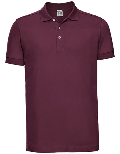 Men's Fitted Stretch Polo L-Shop