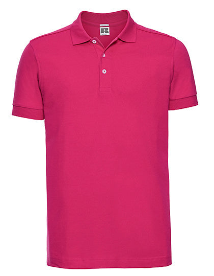 Men's Fitted Stretch Polo L-Shop