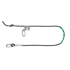 PINEA braided rope positioning lanyard 2 m