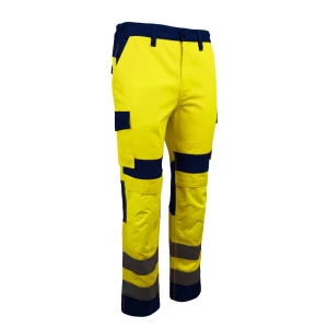 HIBANA II Pants Yellow HV Navy