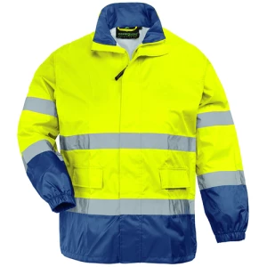 HI WAY Rainsuit hiviz yellow/navy