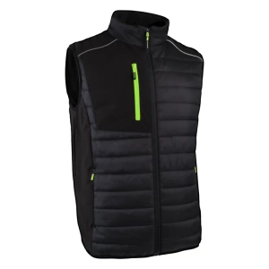 BRASERO Bodywarmer black lime