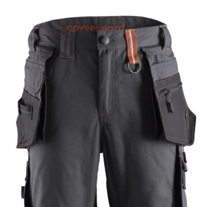 CRISTOBAL Pants Dark grey-Pumpkin