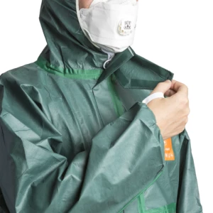 Coverall CoverChem 4M42 type 4 & 5 & 6 green