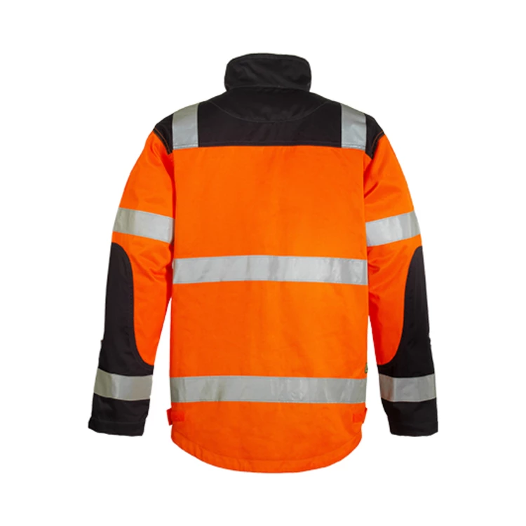 Jacket PATROL hi-viz orange navy