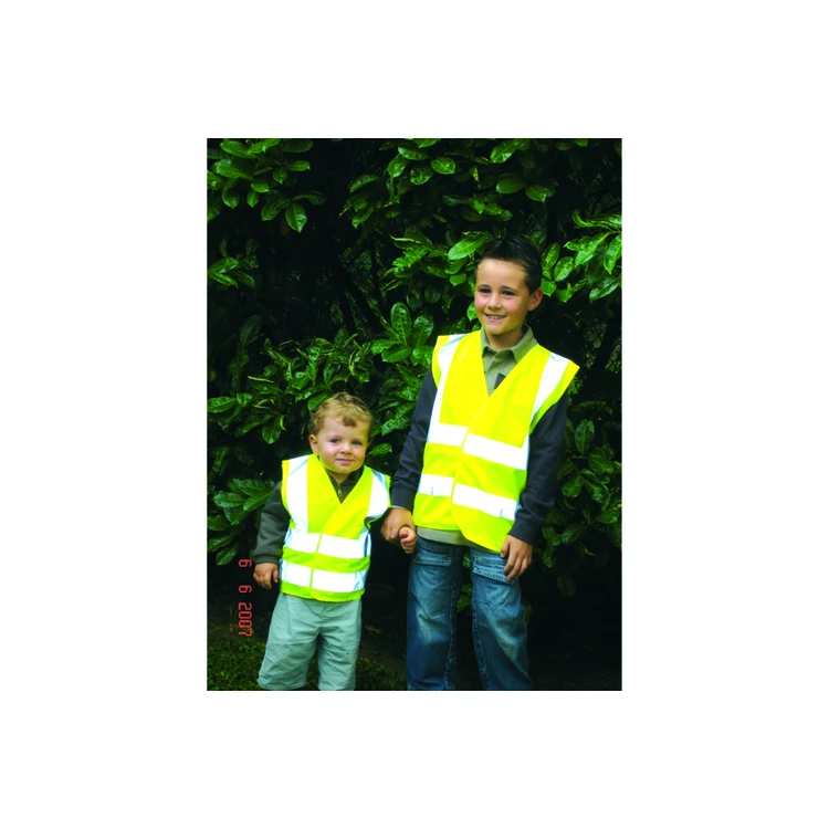 HiViz Waistcoat JUNIOR yellow 12/14 years