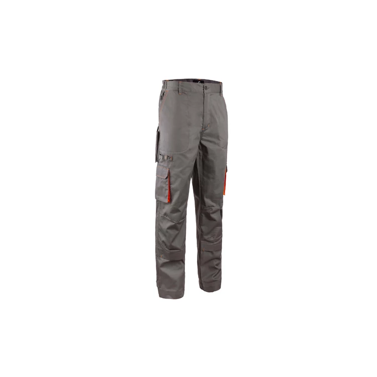 PADDOCK II Pants grey-orange