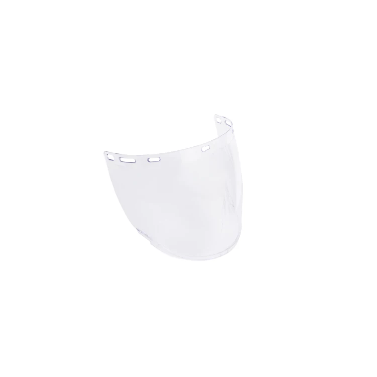 Face shield VISIFLEX Rounded Clear