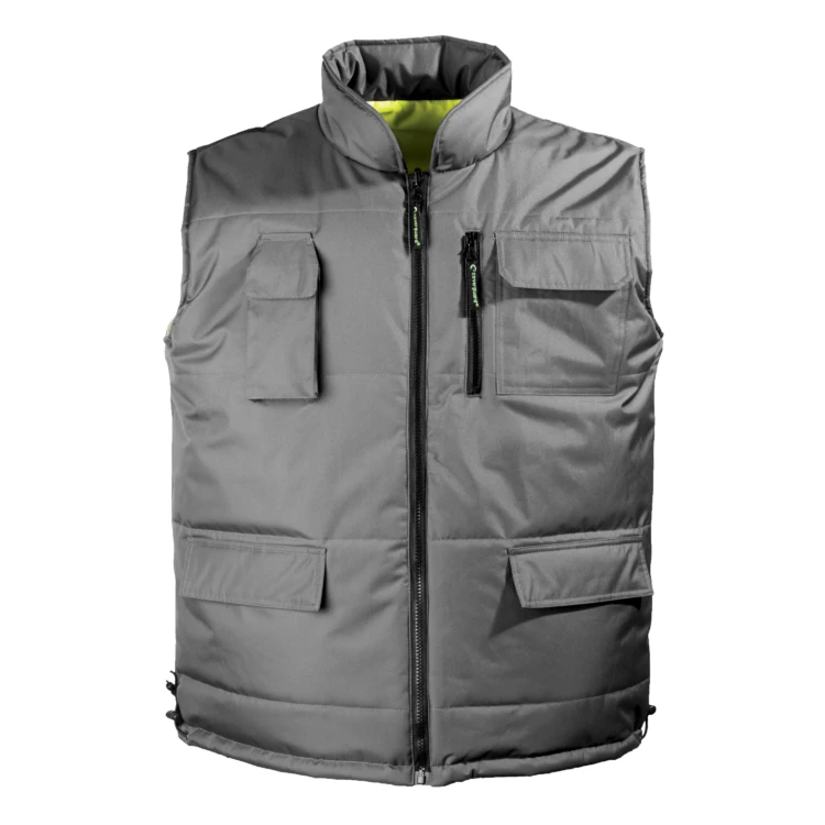 HI WAY Waistcoat yellow/grey