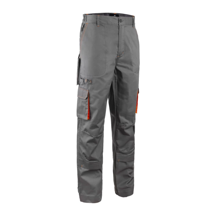 PADDOCK II Pants grey-orange