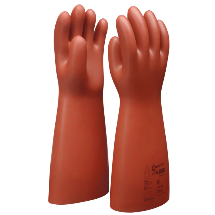 Live working gloves nat. rubber + elastomer (CLASS 1), S.