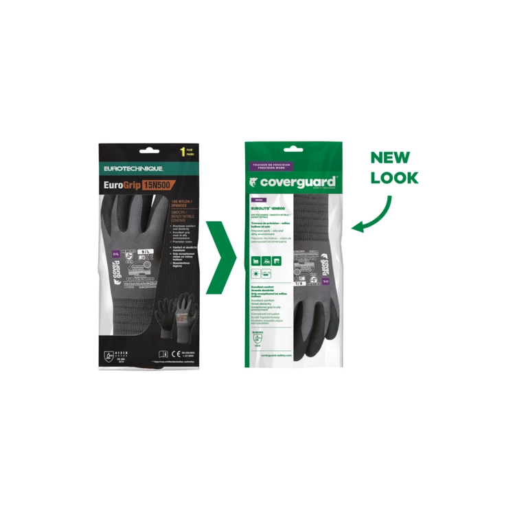 EUROLITE 15N500 gloves, double nitrile, S.