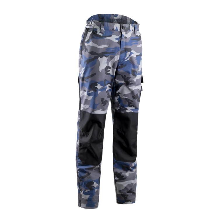 KAMMO Pants Camouflage Blue Grey