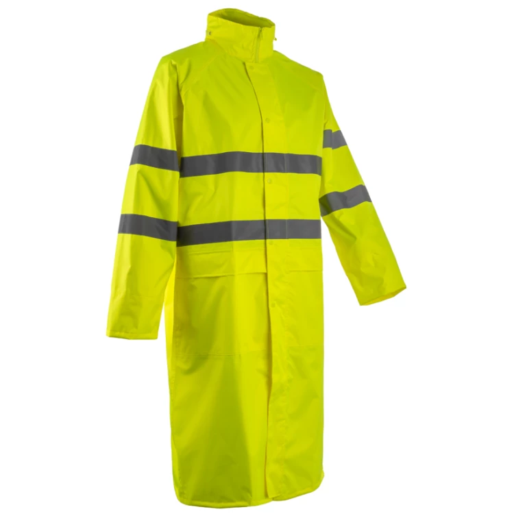 KAWA Rainwear Coat Yellow HV