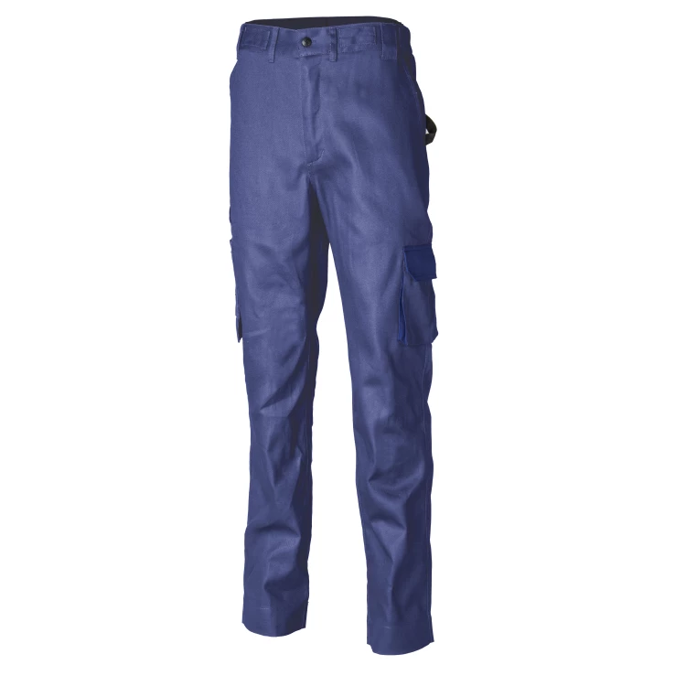 TROUSERS COMMANDER 100% COTTON NAVY