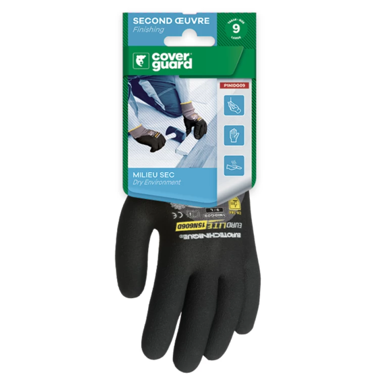 EUROLITE 15N606D gloves, nit. palm+3/4back+dots*CAR*, S.