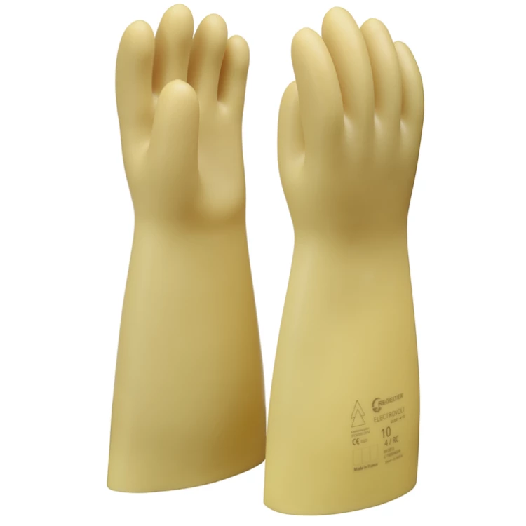 Live working gloves natural rubber (CLASS 1), 36cm, S.