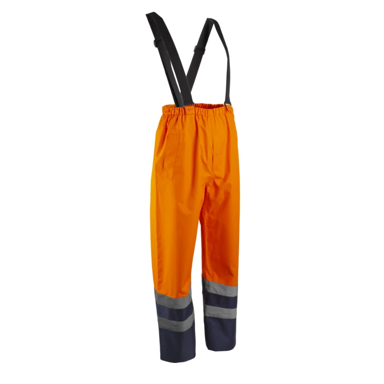 HYDRA Rain Pants Orange HV Navy