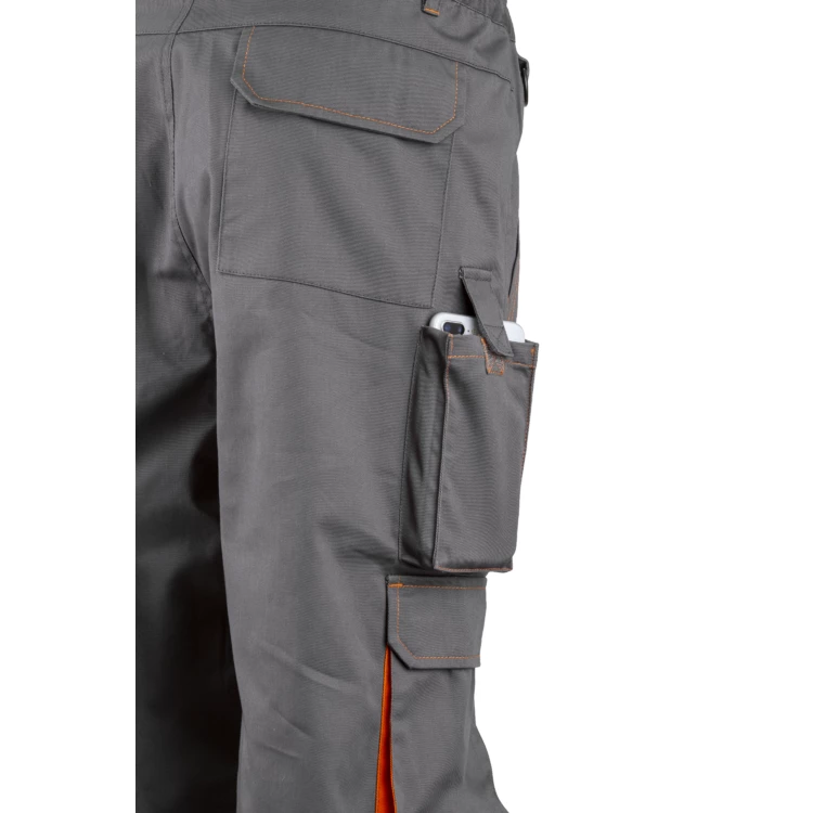 PADDOCK II Pants grey-orange
