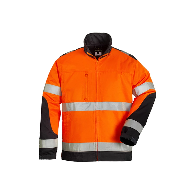 Jacket PATROL hi-viz orange navy