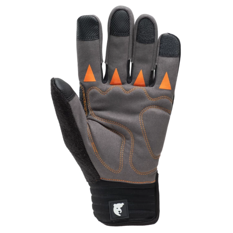 EUROCUT MX100 CUT D, mechanic gloves, grey and orange, S.