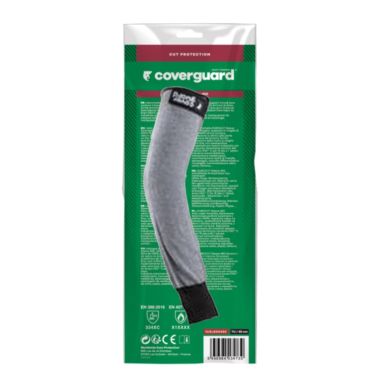 EUROCUT SLEEVE 600 CUT C, 60cm, VELCRO STRAPS, sold by piece