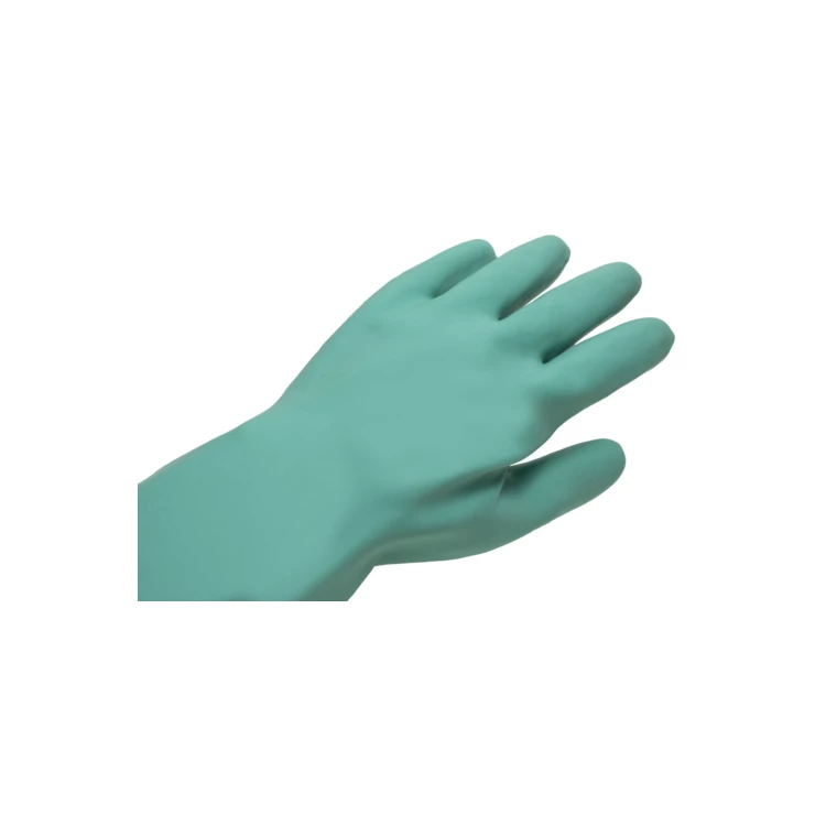 EUROCHEM NI550, poly cot. lin. gloves, nitrile, 35cm, S.