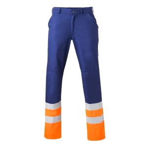 Werkbroek\u0020HAVEP\u00AE\u0020High\u0020Visibility - navy/high vis orange