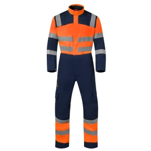 Overall\u0020HAVEP\u00AE\u0020High\u0020Visibility\u002B - navy/high vis orange